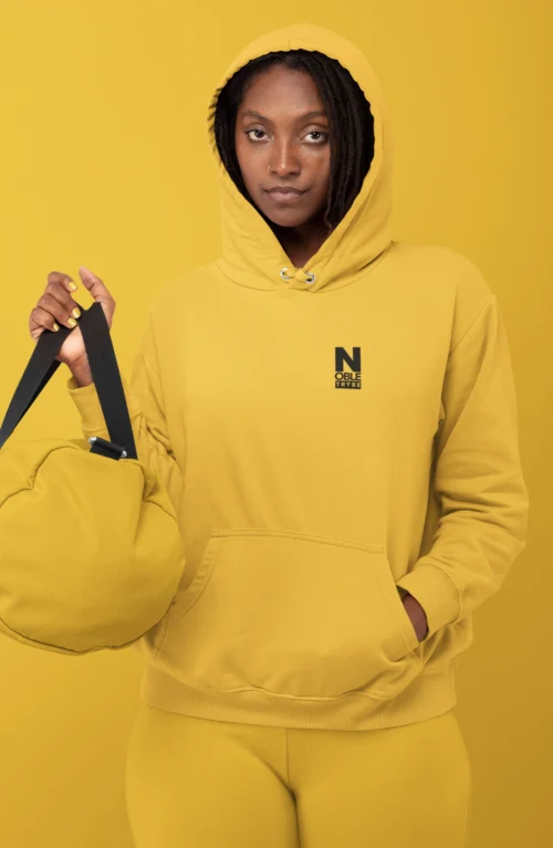 beautiful yellow hoodie